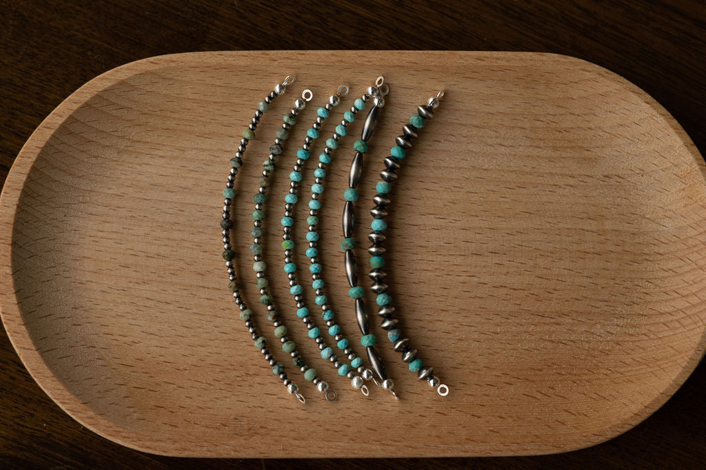NEW - Navajo Pearl + Turquoise Glow Ups