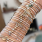 NEW! Beaded Permanent Jewelry Bangle - 14k Gold Fill, Sterling Silver, Mixed Metal