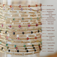 Ezra Birthstone Gemstone Beaded Bracelet- WHOLESALE