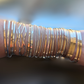 Permanent Jewelry Bangle - Gold Fill, Sterling Silver, Rose Gold Fill