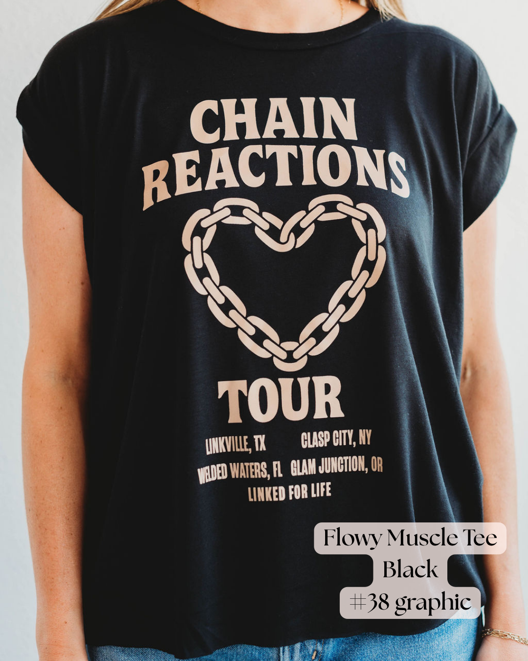 Custom Permanent Jewelry Graphic Tees + Sweatshirts