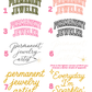 Custom Permanent Jewelry Graphic Tees + Sweatshirts