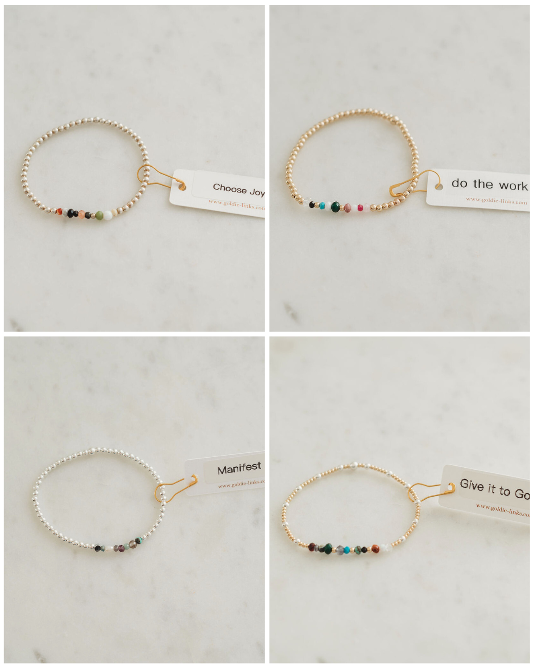 Hidden Message Bracelet COLLECTION- (set of 10 bracelets)