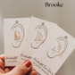 Ear Chains- 14k Gold Fill or Sterling Silver