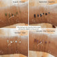 2mm Triple Birthstone Connector- 14k Gold Fill & Sterling Silver