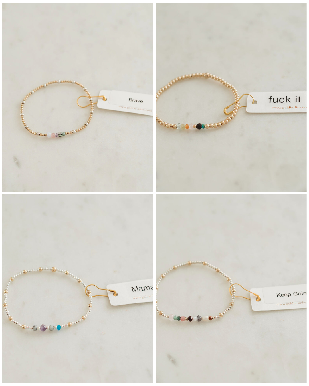 Hidden Message Bracelet COLLECTION- (set of 10 bracelets)