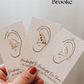 Ear Chains- 14k Gold Fill or Sterling Silver