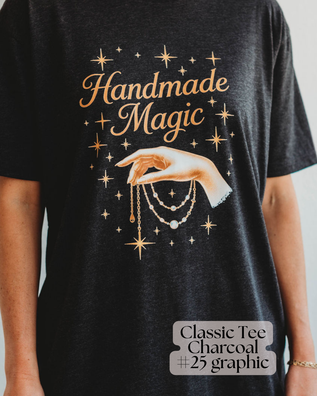 Custom Permanent Jewelry Graphic Tees + Sweatshirts