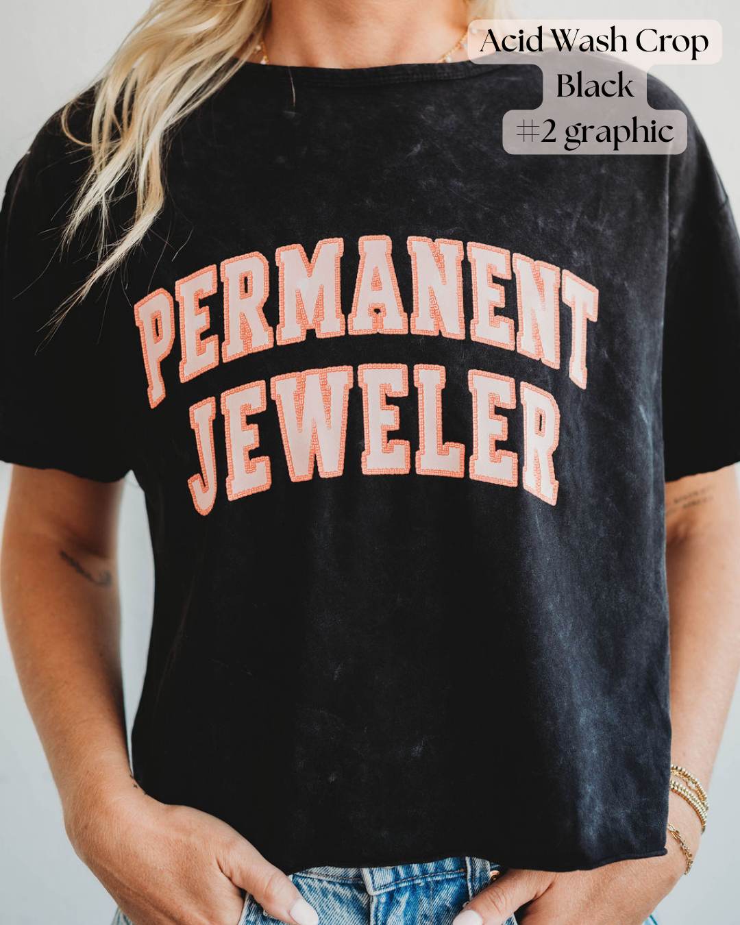 Custom Permanent Jewelry Graphic Tees + Sweatshirts