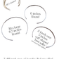 Permanent Jewelry Bangle - Gold Fill, Sterling Silver, Rose Gold Fill