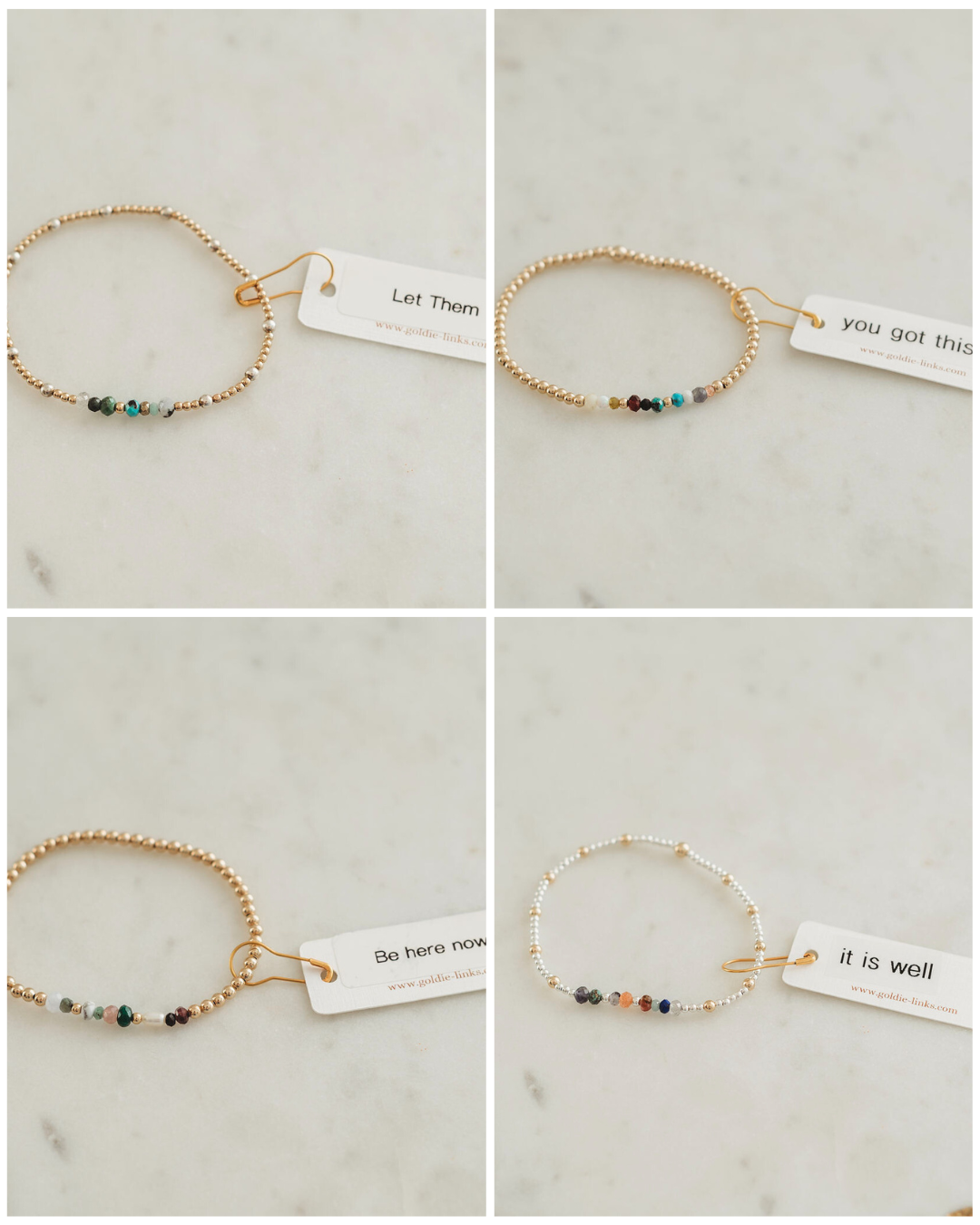 Hidden Message Bracelet COLLECTION- (set of 10 bracelets)