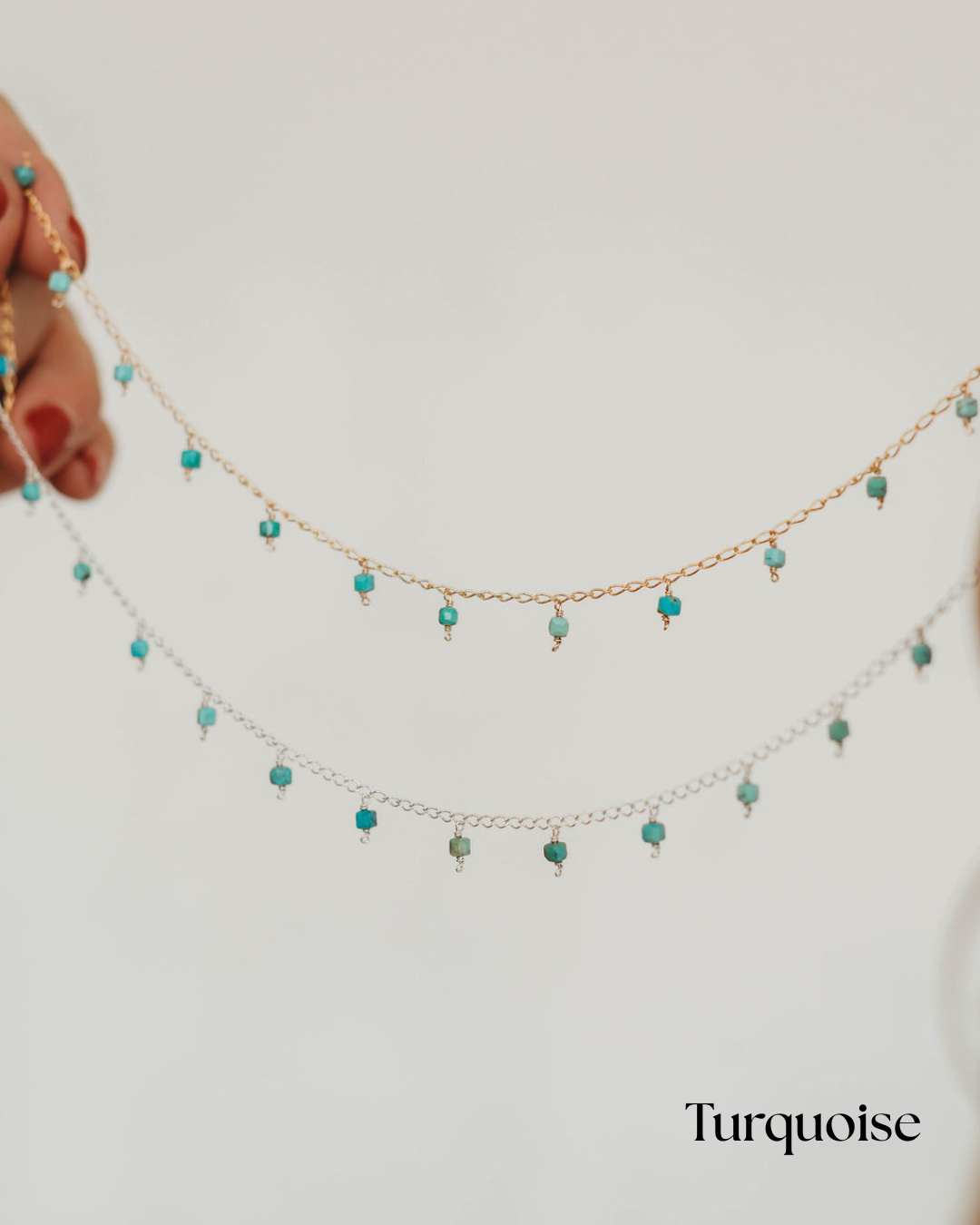 NEW Dangle Permanent Jewelry Chain - 14k Gold Fill/ Sterling Silver (3 feet)