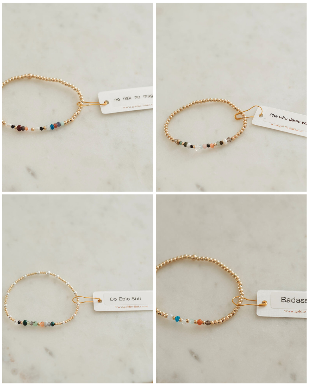 Hidden Message Bracelet COLLECTION- (set of 10 bracelets)