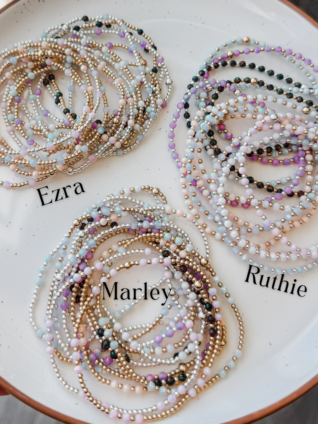 Opal Marley Gold Fill and Sterling Silver Bracelet- READY TO SHIP