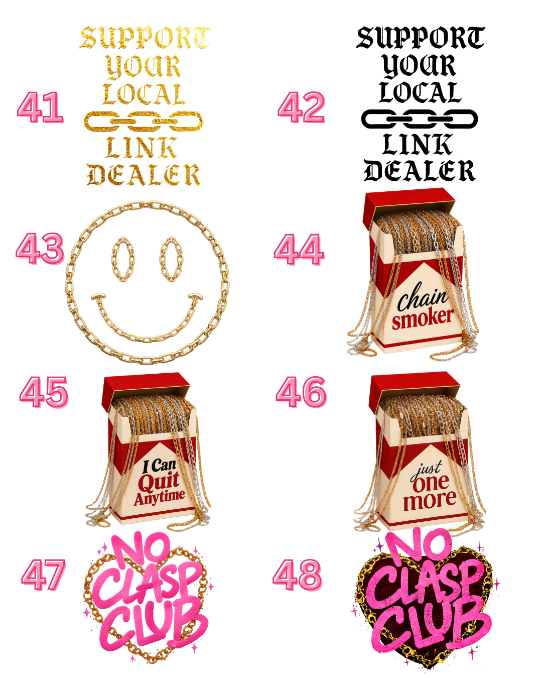 Custom Permanent Jewelry Graphic Tees + Sweatshirts