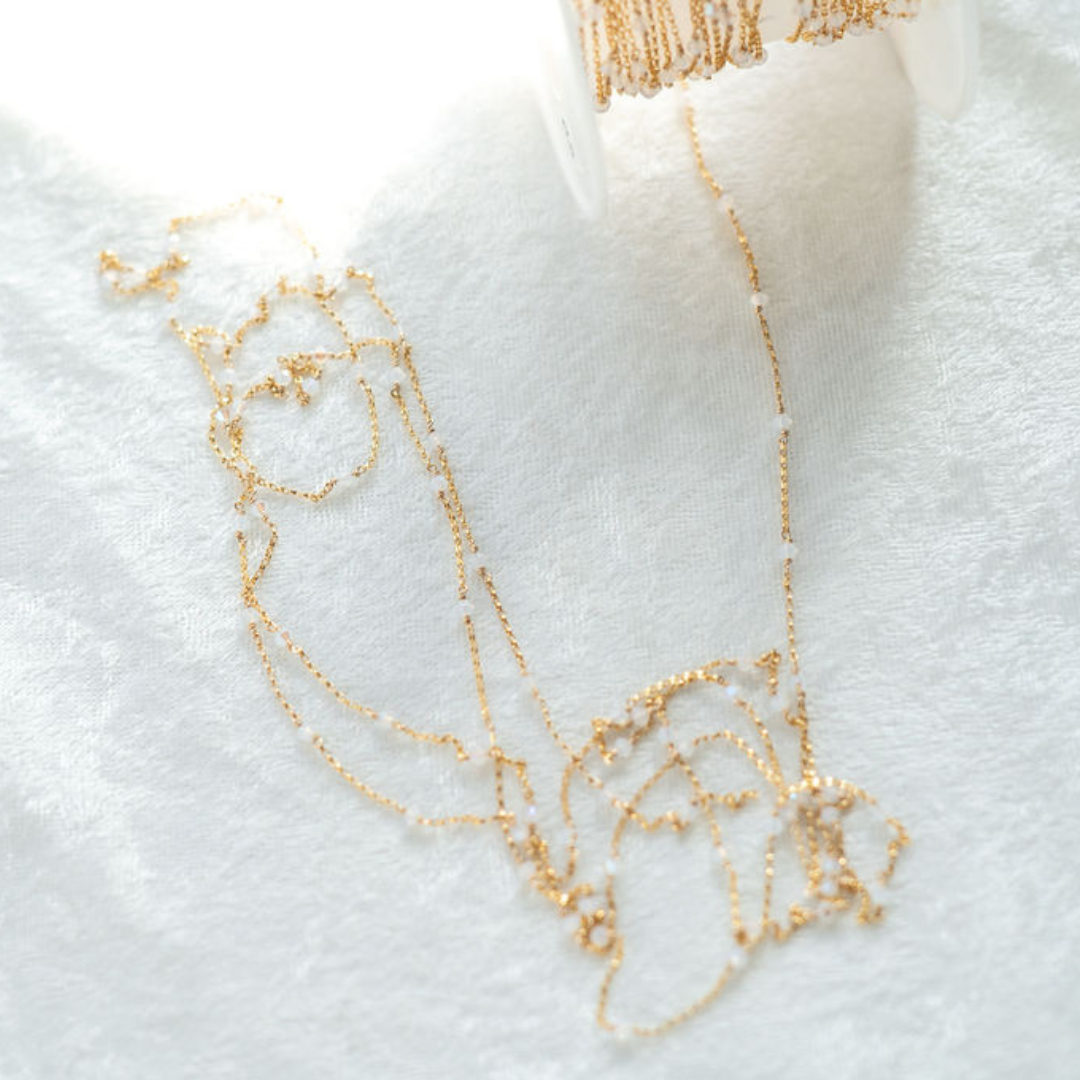 Swarovski Crystal Permanent Jewelry Chain- READY TO SHIP