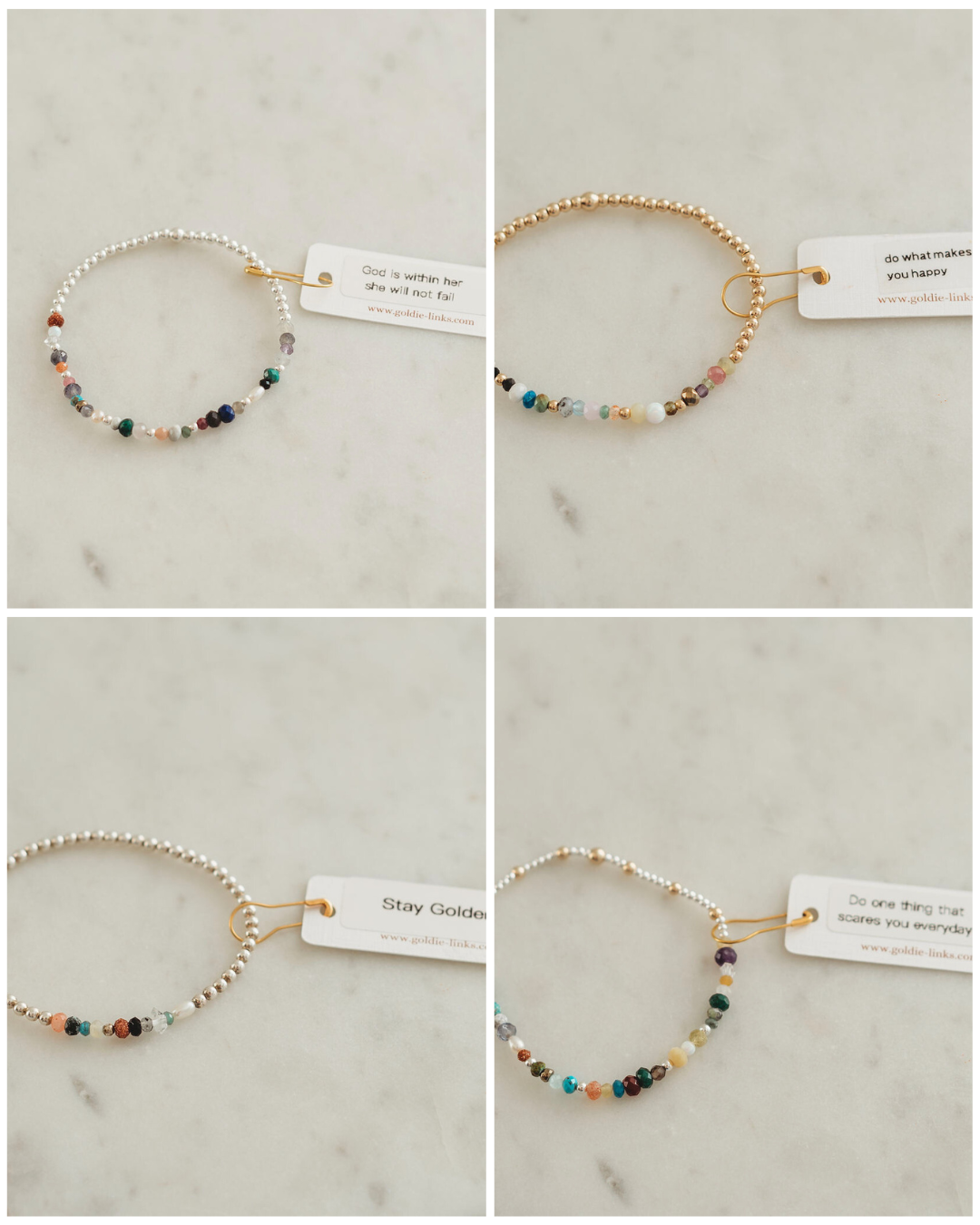 Hidden Message Bracelet COLLECTION- (set of 10 bracelets)