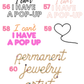 Custom Permanent Jewelry Graphic Tote Bag