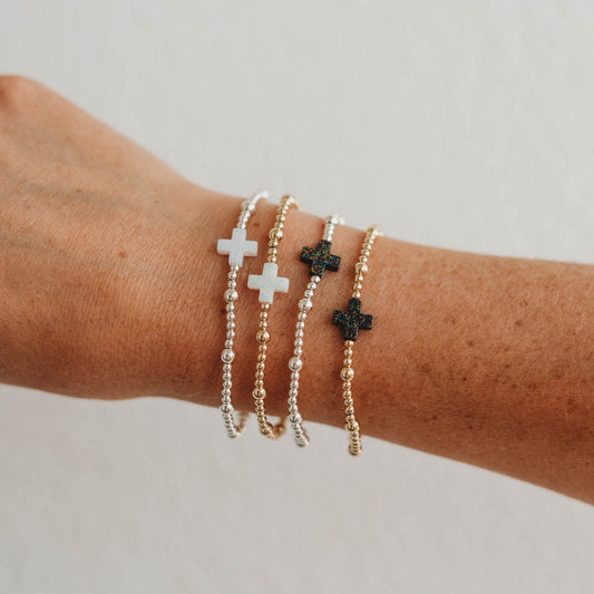 Faith Opal Gold Fill and Sterling Silver Bracelet PREORDER