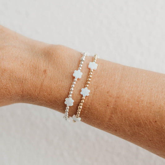 Blossom Opal Gold Fill and Sterling Silver Bracelet PREORDER