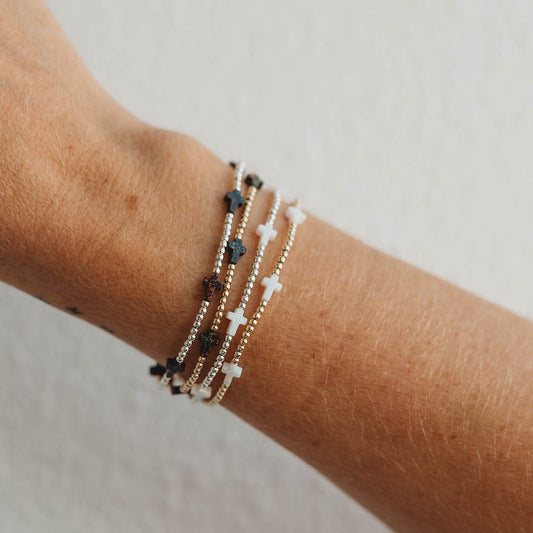 Blossom Opal Gold Fill and Sterling Silver Bracelet READY TO SHIP