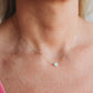 I Heart U Necklace- 14k Gold Fill/ Sterling Silver - Opalite Collection