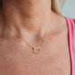 Halo Necklace- 14k Gold Fill/ Sterling Silver - Opalite Collection