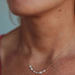 Inner Glow Necklace - 14k Gold Fill/ Sterling Silver - Opalite Collection