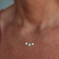 Lucky Necklace- 14k Gold Fill/ Sterling Silver - Opalite Collection