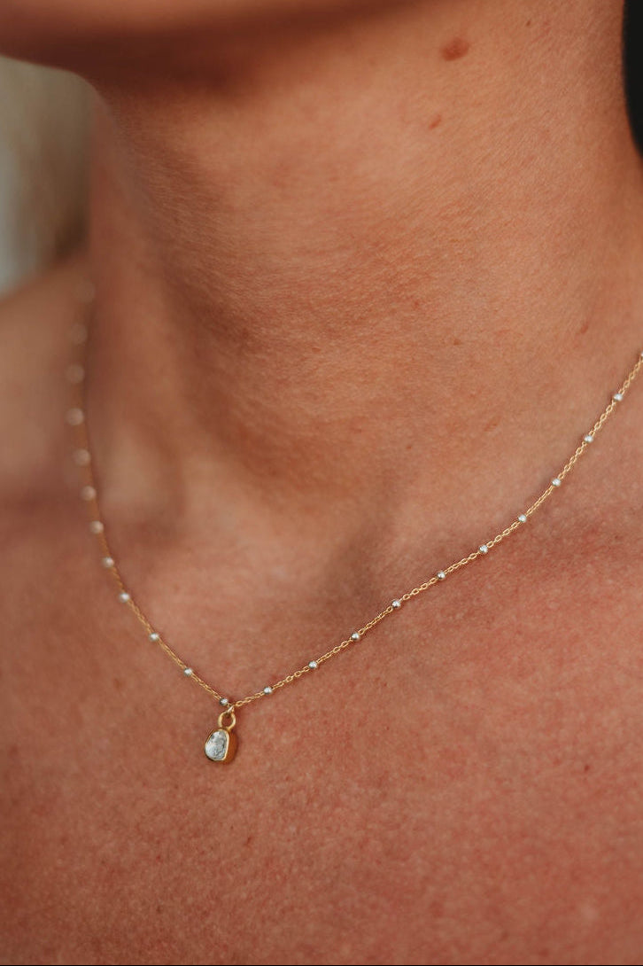 Shine Necklace- 14k Gold Fill/ Sterling Silver - Soul Collection