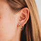 Ear Chains- 14k Gold Fill or Sterling Silver