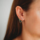 Ear Chains- 14k Gold Fill or Sterling Silver