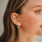 Ear Chains- 14k Gold Fill or Sterling Silver
