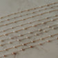 Pearl Satellite Permanent Jewelry Chain PREORDER (3 feet)