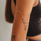 Permanent Jewelry Arm Cuffs - 14k Gold Fill or Sterling Silver