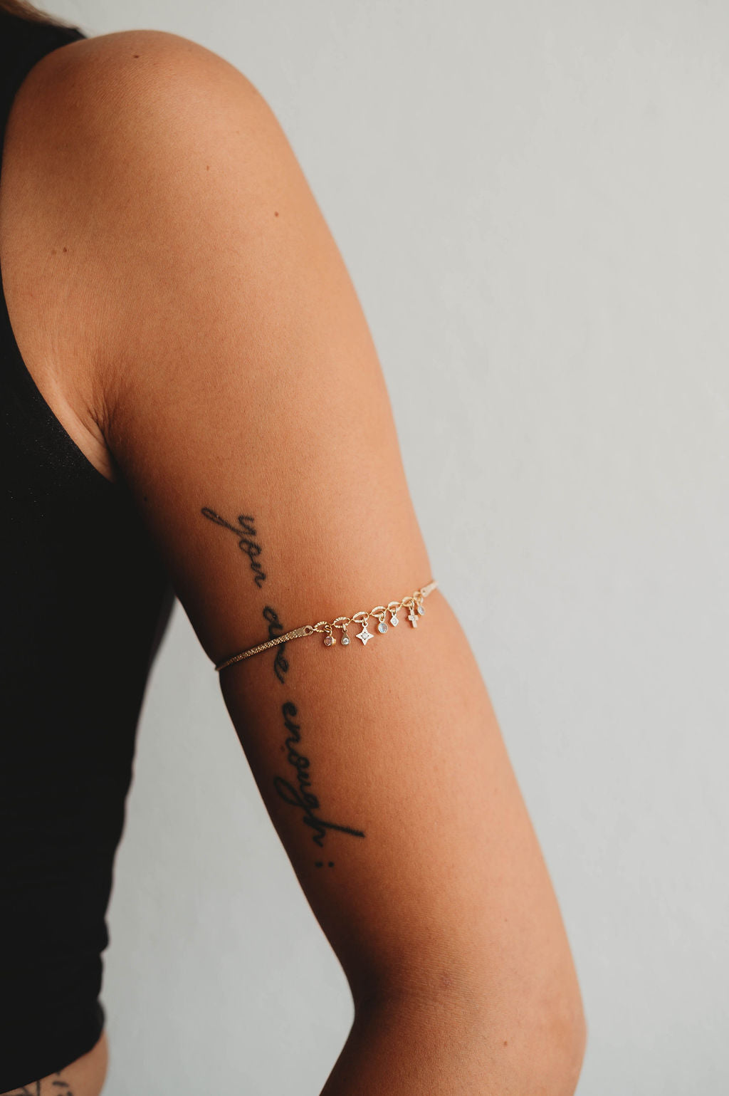 Permanent Jewelry Arm Cuffs - 14k Gold Fill or Sterling Silver