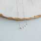 Radiant Necklace- 14k Gold Fill/ Sterling Silver - Opalite Collection