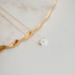 Bloom Necklace- 14k Gold Fill/ Sterling Silver - Opalite Collection