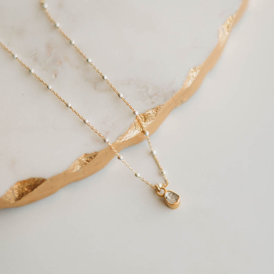 Shine Necklace- 14k Gold Fill/ Sterling Silver - Soul Collection