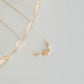 Faith Necklace- 14k Gold Fill/ Sterling Silver - Opalite Collection