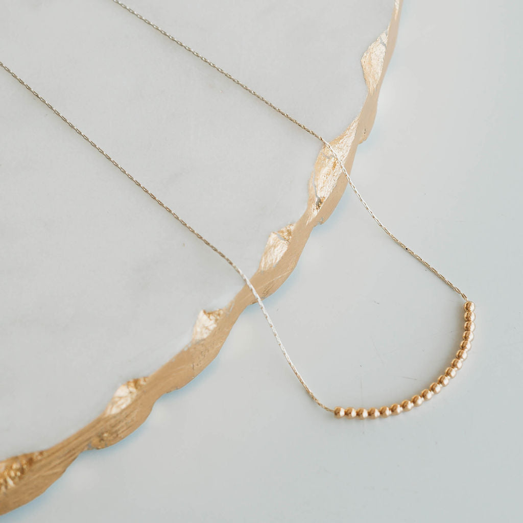 Dottie Necklace- 14k Gold Fill/ Sterling Silver - Soul Collection