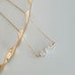 Thrive Herkimer Diamond Necklace- 14k Gold Fill/ Sterling Silver - Opalite Collection