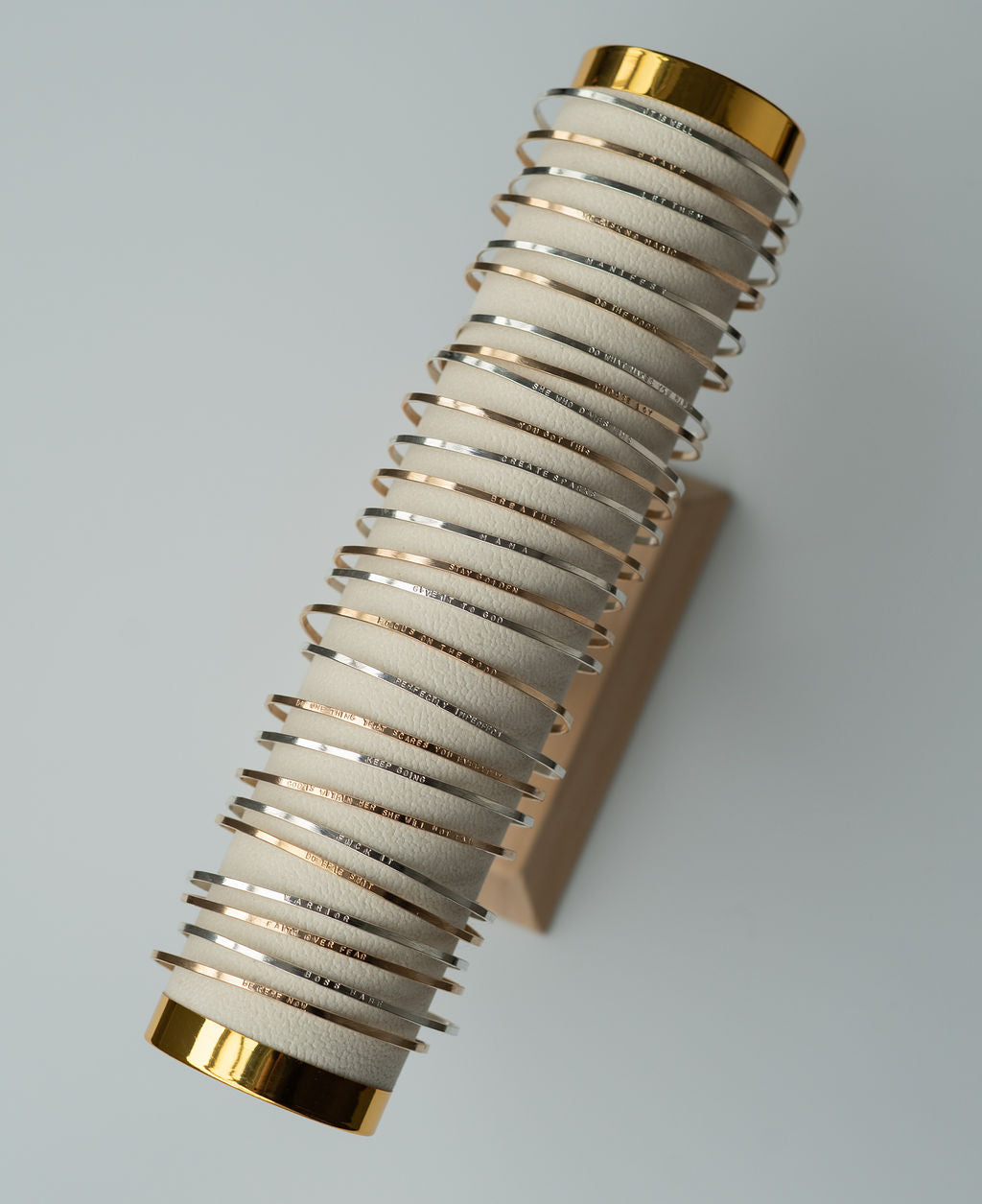 ENGRAVED Permanent Jewelry Bangle