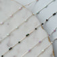 Single Opal Sterling Silver Gemstone Permanent Jewelry Chain READY TO SHIP