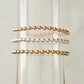Jack - Mixed Metal Gold Fill + Sterling Silver Beaded Bracelet - WHOLESALE
