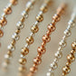 Hallie - Mixed Metal Gold Fill + Sterling Silver Beaded Bracelet - WHOLESALE