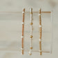 Stardust - Mixed Metal Gold Fill Beaded Bracelet- WHOLESALE