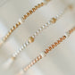 Stardust - Mixed Metal Gold Fill Beaded Bracelet- WHOLESALE