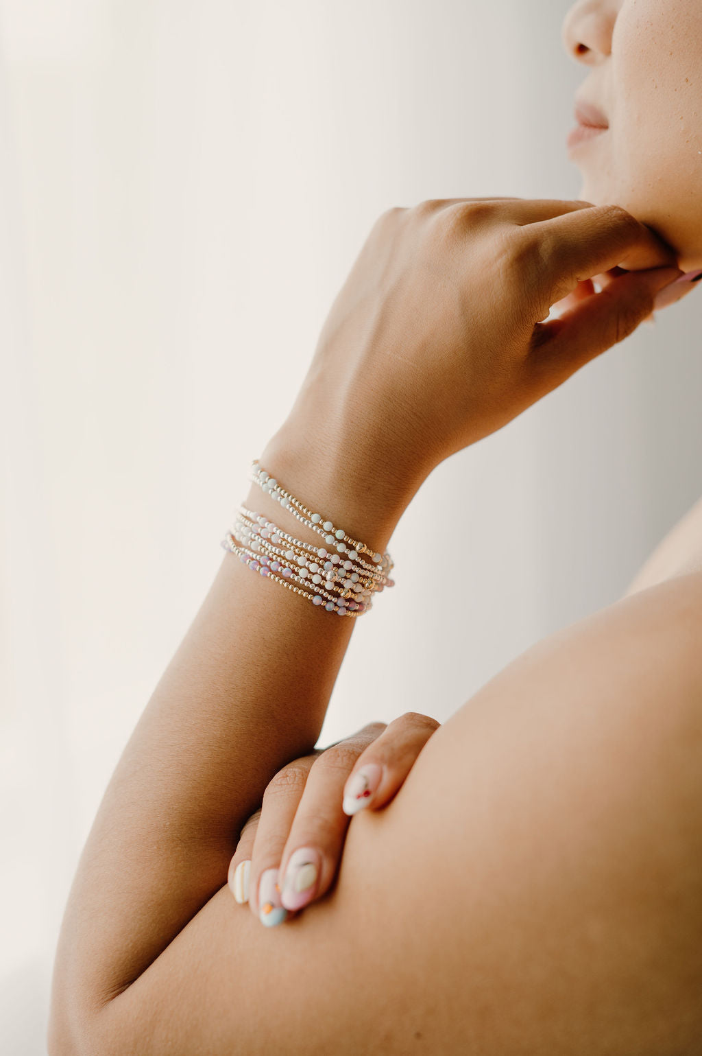 Opal Marley Gold Fill and Sterling Silver Bracelet