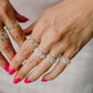 Opalite Blake Beaded Ring 14k Gold Fill + Sterling Silver COLLECTION (10 rings)